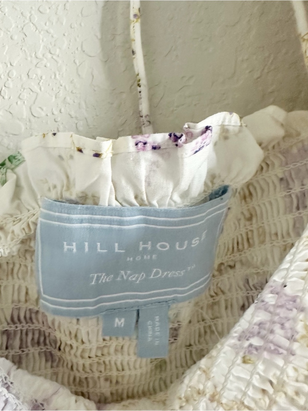 Hill House x Bridgerton x Phenomenal Nesli Nap Dress Whistledown Trellis Sz M - Picture 7 of 10